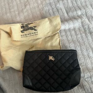 Burberry pouch makeup bag